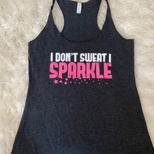 Funny workout tank!